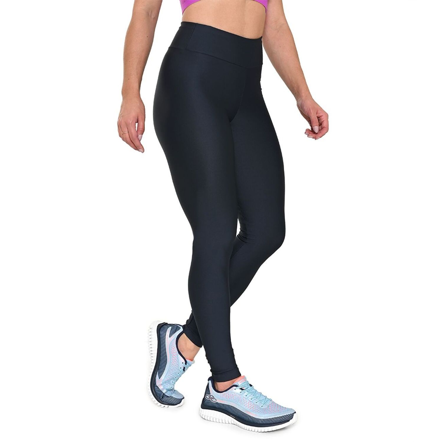 Legging Basic Azul Marino Mujer image number 0.0